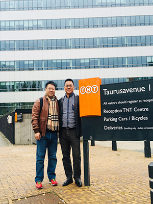 Our leaders visited the European TNT headquarters